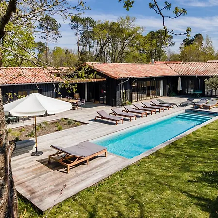 Agapi - 10 Personnes, Piscine Chauffee, Petanque - Cap Ferret Lège-Cap-Ferret
