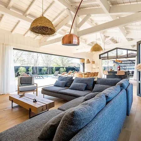 Villa Agapi - 10 Personnes, Piscine Chauffee, Petanque - Cap Ferret Lège-Cap-Ferret