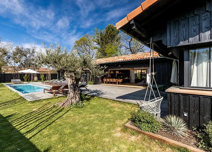 Villa Agapi - 10 Personnes, Piscine Chauffee, Petanque - Cap Ferret