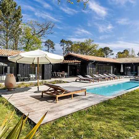 Agapi - 10 Personnes, Piscine Chauffee, Petanque - Cap Ferret * Lège-Cap-Ferret