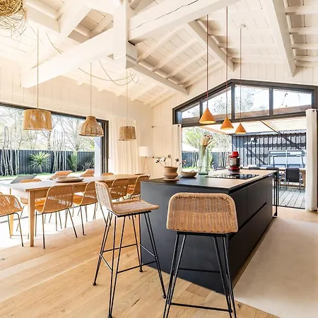 Agapi - 10 Personnes, Piscine Chauffee, Petanque - Cap Ferret Lège-Cap-Ferret