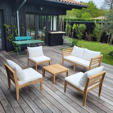 Agapi - 10 Personnes, Piscine Chauffee, Petanque - Cap Ferret Villa Lège-Cap-Ferret