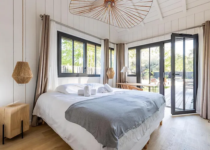 Agapi - 10 Personnes, Piscine Chauffee, Petanque - Cap Ferret Villa *