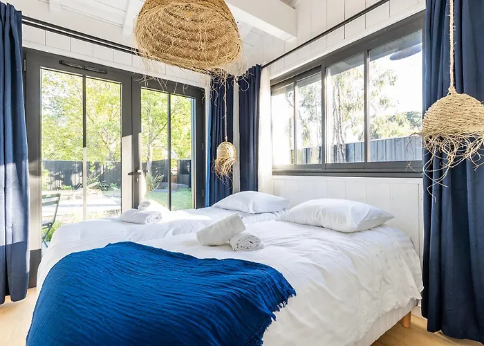 Agapi - 10 Personnes, Piscine Chauffee, Petanque - Cap Ferret Villa Lège-Cap-Ferret