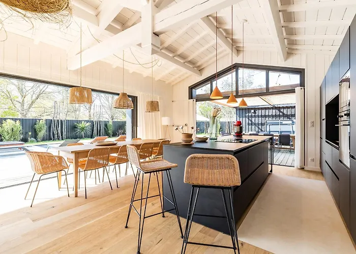 Agapi - 10 Personnes, Piscine Chauffee, Petanque - Cap Ferret Lège-Cap-Ferret