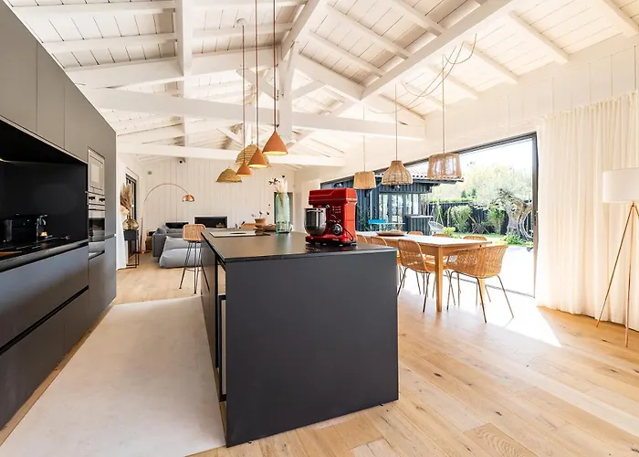 Agapi - 10 Personnes, Piscine Chauffee, Petanque - Cap Ferret Villa Lège-Cap-Ferret